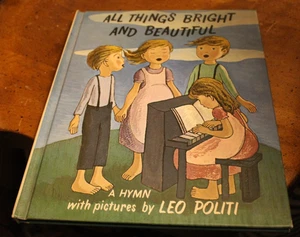 All Things Bright and Beautiful ~ Cecil Francis Alexander ~ 1962 HC Songbook - Bild 1 von 10