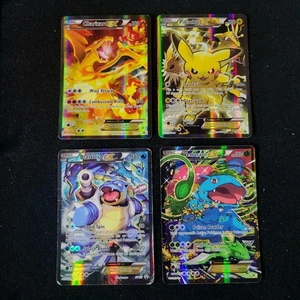 Pokemon Generations Charizard XY121, Blastoise, XY122 Venusaur XY, Pikachu XY124 - Picture 1 of 9