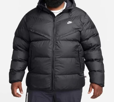 Nike STORM-FIT Water Repel Puffer Jacket  PrimaLoft® Men's Size  XL Black - Image 1 of 4