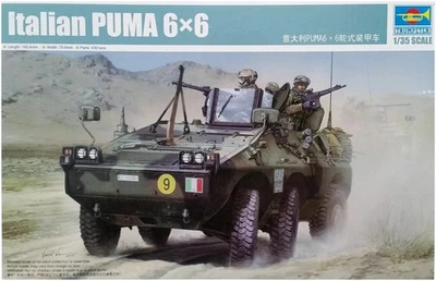 Trumpeter 05526 Italian Puma 6x6 Kit Montaggio 1/35 - Immagine 1 di 3