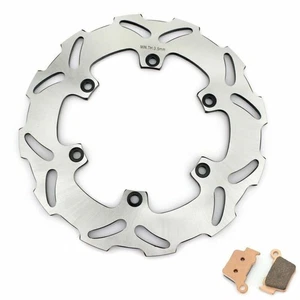 Solid Rear Brake Disc Rotor + Pads 125-530 250 450 EXC SX-F XC-F XC-W SX MXC XC - Picture 1 of 10