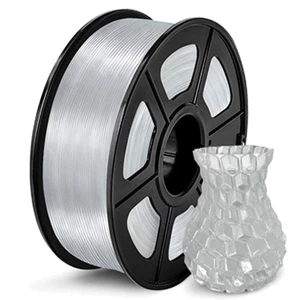JAYO 1.1KG PLA Transparent 3D Printer Filament 1.75mm Clear No Bubble - Picture 1 of 9
