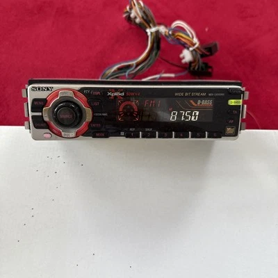 Sony Mini Disk Player MDX-C6500X Car Stereo Receiver MD/CD Changer Controls - Bild 1 von 4