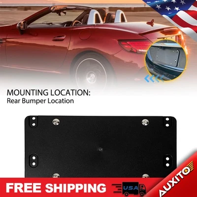 Rear Tag License Plate for Holder Mounting Bracket MERCEDES-BENZ 8 + Bolts New - Image 1 of 4