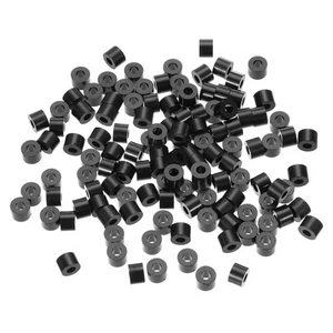 M3 Black ABS ID 3.2mmOD 7mmLength 6mm Nylon Round Spacer Washers 120Pcs Plast... - Picture 1 of 5