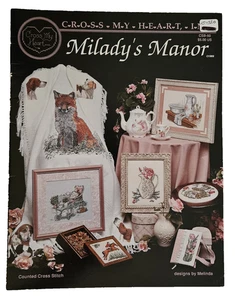 Cross My Heart Milady’s Manor Counted Cross Stitch Book Chart Pattern - Picture 1 of 13