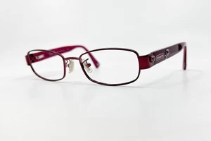 COACH Eyeglasses HC 5006 9041 Rhinestone Summer Burgundy 49-17-130 FRAMES ONLY - Picture 1 of 6