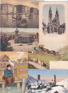 Lot von 450 antiken/vintage Postkarten der Länder der Welt - Bild 1 von 9