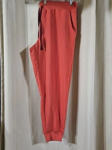 Figs Scrub Pants Womens 3XL Peach Orange Jogger Technical Collection Medical - Picture 1 of 10