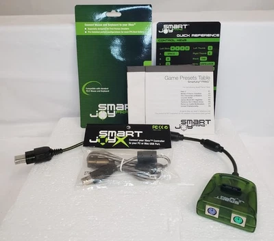 Smart Joy Frag & X - Keyboard Mouse / PC Adapter for Microsoft Xbox w. Manuals - Image 1 of 4