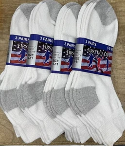 MENS QUARTER SOCKS MADE FROM 90% COTTON 12 PAIRS - Picture 1 of 11