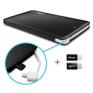 Chargeur Externe Batterie Power Bank & iPhone Mobile USB C Adaptateurs Cable - Photo 1/7