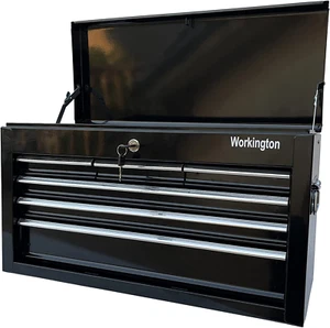 Portable Metal Tool Chest with 6 Drawers, 24" 6-Drawer Tool Chest Cabinet with B - Picture 1 of 10