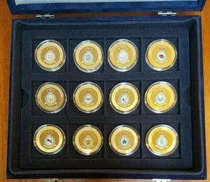 2013 Guernsey Squadrons of The Royal Air Force RAF Coin Collection | Box & COA - Bild 1 von 12
