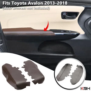 Fits 2013-2018 Toyota Avalon Arm Rest Front Door Panel Replacement Cover Brown - Picture 1 of 10