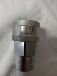 NUOVA VALVOLA A SFERA IDRAULICA SGANCIO RAPIDO DIXON 4AGF4 ATTACCO 1/2"X1/2"-14 NPTF - Foto 1 di 5