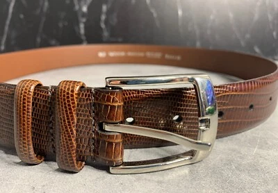 Brand New - Silpada Designs Genuine Leather Belt - Size 34 / 85 - Made in Canada - Image 1 of 4