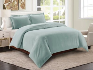 Bettbezug Set Super Weichster Ägyptischer Komfort 1800 Stück 3 Stück für Bettdecke - Bild 1 von 16