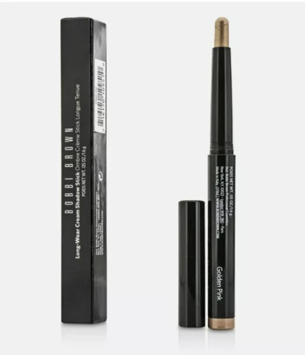 Bobbi Brown Long-Wear Cream Eye Shadow Stick GOLDEN PINK -.05 Oz.NIB Authentic - Image 1 of 1