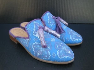 Jack Rogers Mules con nappe in tessuto da donna, taglia 9,5 M - Foto 1 di 12