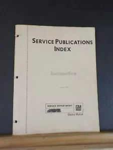 EMD Service Publication Index 1975 January Locomotive EMD Pointers - Picture 1 of 9