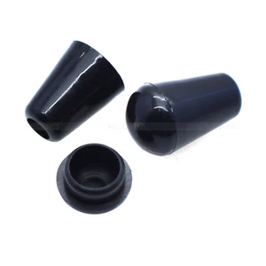 Bell Stopper With Lid Cord Ends Lock Stopper Plastic Black Toggle Clip - Picture 1 of 8
