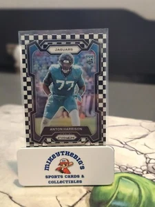 Prizm Anton Harrison 2023 tablero de ajedrez blanco y negro #347 radiocontrol Jax Jaguars - Imagen 1 de 2