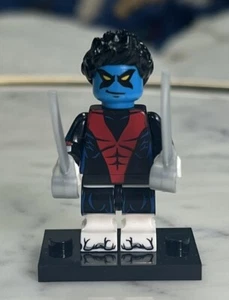 Lego Nightcrawler Custom Printed Minifigure X-Men ‘97 Marvel Wagner - Picture 1 of 4
