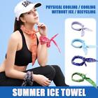 Body Ice Cooling Bandana Scarf Wrap Headband Summer Necks Outdoor Cooler B5I6