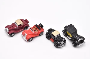 Micro Machines - Classic Fancy Cars - Various Lot of 4 (1988) Galoob - Picture 1 of 2