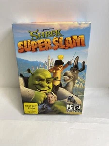 Shrek SuperSlam de Dreamworks Activision 2005 nuevo y sellado caja grande juego de PC - Imagen 1 de 9