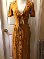 mimi chica tie front dress