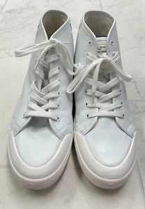 NIB rag & bone Men's Standard Issue High Top Sneaker In White Size:42.5 (US9.5) - Picture 1 of 5