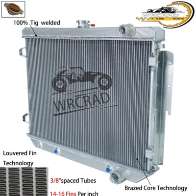 Radiador de aluminio para Dodge Coronet/Chrysler Newport 1973-1978 1977 76 6,6 L 7,2 L Foto 1 de 4