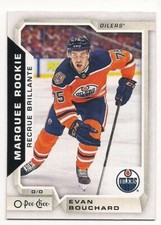 Evan Bouchard 18-19 Upper Deck 2 O-Pee-Chee Update Marquee Rookie RC