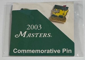 2003 AUGUSTA MASTERS COMMEMORATIVE PIN HOLE #3 FLOWERING PEACH - Picture 1 of 3