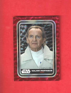 Topps Star Wars Flagship 2023 Red Foil Insert Major Partagaz numérotée 089/199 - Imagen 1 de 1
