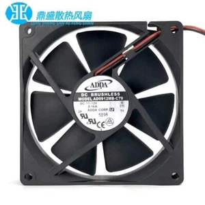 Ventilador de refrigeración de bola de 2 hilos ADDA AD0912MB-C70 9020 12V 0,16A 9 CM - Imagen 1 de 4