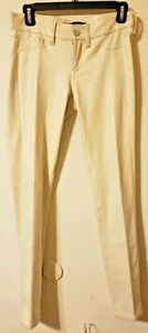 Fade To Blue Women's Pants Size 26 Ivory Super Skinny Jeans Stretch Soft - Picture 1 of 6