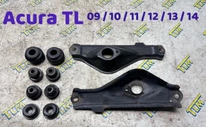 09-14 Acura TL Radiator Condenser Mount Brackets Rubbers Bushings 2011 2012 OEM - Picture 1 of 4
