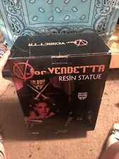 V for Vendetta Resin Statue 12-inch Numbered NECA  0031/1500