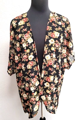 Rue 21 Envoltura (L) Multicolor Floral Encaje Acento Transparente 100% Poliéster Foto 1 de 4