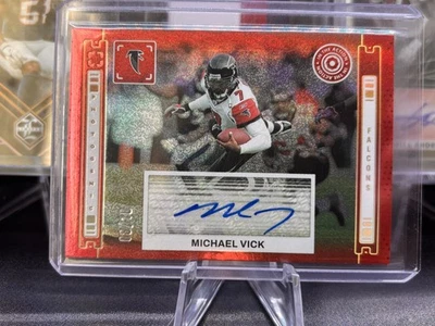 Panini Photogenic 2024-25 Michael Vick In Motion Atlanta Falcons Parallel /10 - Image 1 of 4