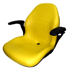 Asiento de tractor John Deere respaldo alto con reposabrazos 4700, 4710, 4720 - Imagen 1 de 4