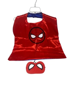 Marvel Spider-Man Cape & Mask Set - One Size - Red & Blue - Picture 1 of 5
