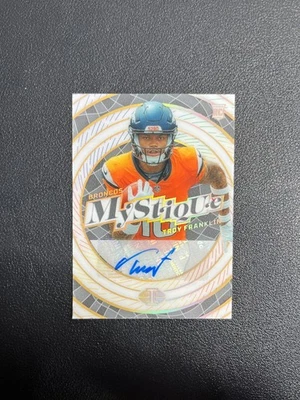 2024 Panini Illusions Football Troy Franklin Rc Rookie Mystique Auto 71/99 BJHT - Image 1 of 4