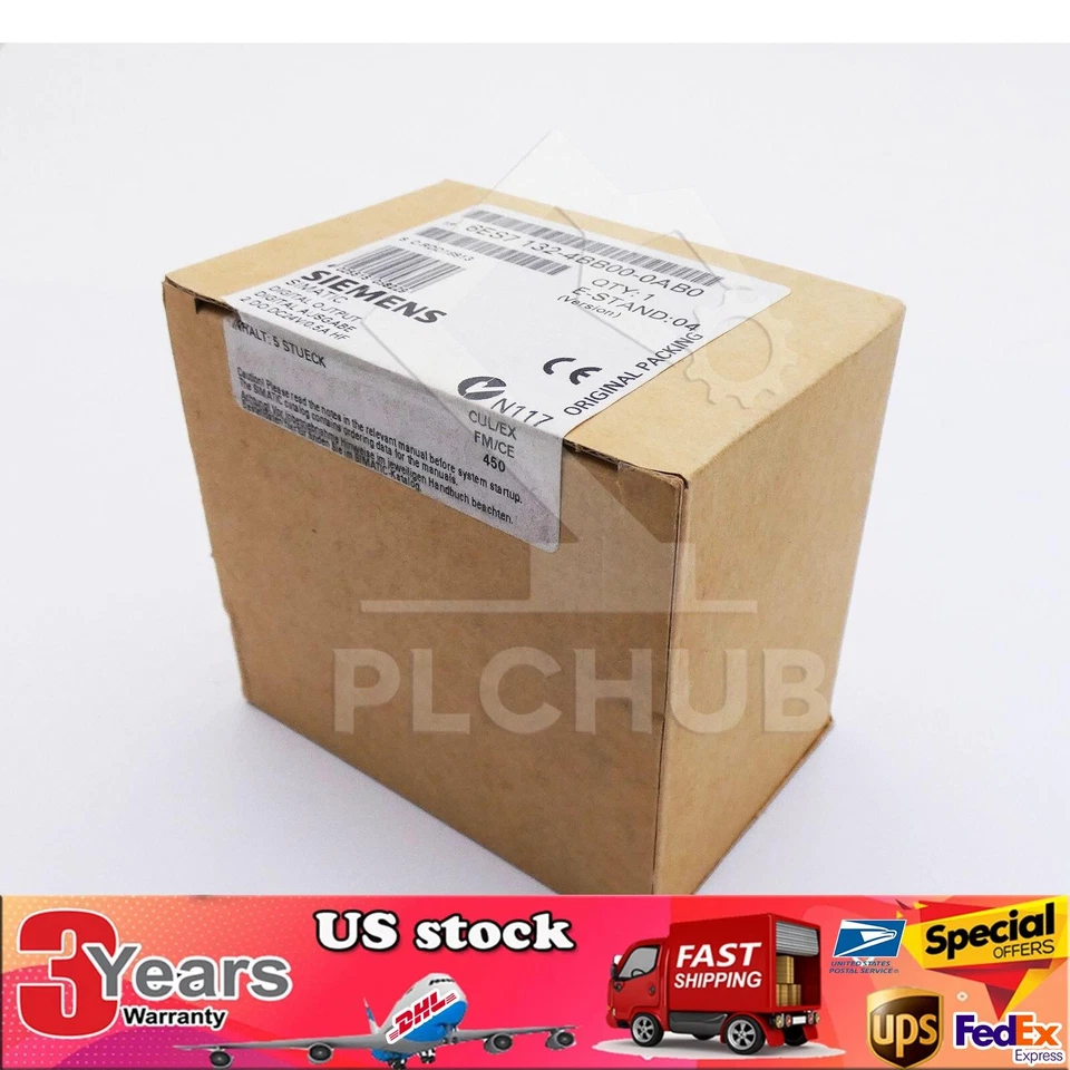 全新西门子 6ES7132-4BB00-0AB0 6ES71324BB000AB0 SIMATIC DP 5 电子模块 — 第 1/3 张图片