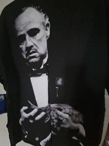 (1) MEDIUM SHORT SLEEVE Shirt Paramount Presenta The Godfather Button Up Pocket - Picture 1 of 7