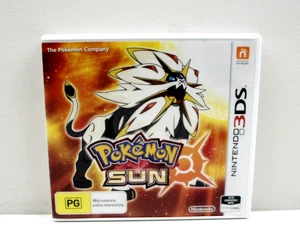 Pokemon Sun Nintendo 3DS Game Complete With Manual AUS PAL - Free Tracked Post - Picture 1 of 7