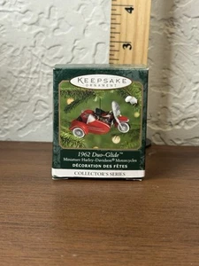 Hallmark 2000 Keepsake 1962 Duo Glide Mini Harley Davidson Motorrad Ornament - Bild 1 von 2